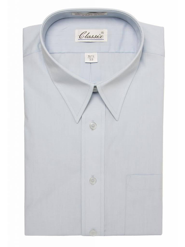 Classic Mens Dress Shirt Long-Sleeve Button Shirt - Beige - 30/31 