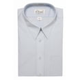 thumbnail image 1 of Classic Mens Dress Shirt Long-Sleeve Button Up Shirt - Light Blue - 30/31 - Small, 1 of 1