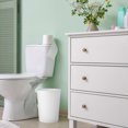 thumbnail image 4 of VERDANVERSE Living Room Trash Bin White Plastic Stylish and Practical Waste Storage Bucket, 4 of 8