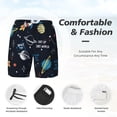 thumbnail image 3 of Fotbe Space Traje de Baño para Hombre – Shorts de Natación de Secado Rápido con Forro y Bolsillos-XX-Large, 3 of 6