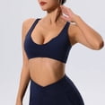 thumbnail image 3 of Ropa interior deportiva con tirantes cruzados para mujer, Top deportivo de realce para mujer, Top corto de gimnasia para Yoga, Top deportivo, sujetadores transpirables, 3 of 5