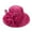 Hot Pink, variant on FhsagQ Hats Mens Hats Fedora Straw Fashion Lady Casual Cap Wide Sun Straw Beach Hat for Women Mens Hats Fedora Leather Mens Hats And Gloves Bulk Khaki One Size