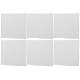 thumbnail image 1 of 6 paneles acústicos absorbentes de sonido de fibra de poliéster, insonorizados e ignífugos (blancos), 1 of 14