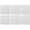 White, variant on Suodoka 6Pcs Sound Absorbing Board Acoustic Polyester Fiber Soundproof Fireproof Silencer Panels for Studio Audio Production & Wall Decor (Silvery Gray)