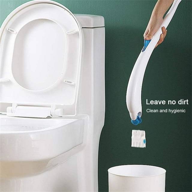 Cleaning Brush Cleaning Kit - Disposable Heads for Toilet Well-Designed Refillable Sanitation Solution for Hygienic