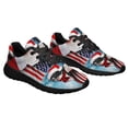 thumbnail image 6 of Border Collie Through The Snow Shoes Women's Fashion Sneakers Tennis Running Shoes for Men Women Black Size 13, 6 of 7