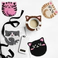 thumbnail image 3 of Punch Needle Kit for Beginners, Cat Pattern Punch Needle Kit with Yarns Embroidery Hoop Instruction, DIY Set of 6 Punchs Needles Cat Coasters Kits, 3 of 8
