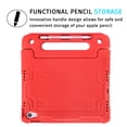 thumbnail image 5 of HDE iPad 10th Generation 10.9 inch Shockproof Case for Kids with Built-in Screen Protector Red, 5 of 6