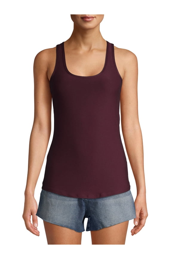 Juniors' Scoop Neck Tank Top