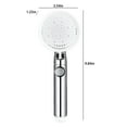 thumbnail image 3 of Shower - High-Pressure Handheld Showerhead - Hard Water High Pressure4 Spray Modes Handheld Shower For The Elderly, ChildrenCan Be Used For Home, 3 of 6