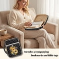 thumbnail image 4 of Uorisanigo Cross Sunflower Bible Covers for Women with Handle Quilted Bible Cover Multifunctional Bag Bible Study Supplies Book Protector Gift for Christian, 4 of 7