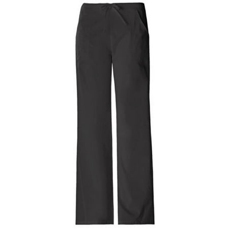 Cherokee Womens Daisy - Cherokee Womens Pro-Flexibles Drawstring Pant, Black, XXXXX-Large