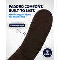 thumbnail image 6 of Special Essentials Diabetic Socks Crew for Men & Women – 6 Pairs of Non-Binding Moisture-Wicking Neuropathy Socks, 6 of 7
