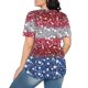 thumbnail image 3 of Fiudx Camisetas para Mujer Top Estampado con Cuello Redondo y Manga Corta Informal para Mujer a La Moda, 3 of 5