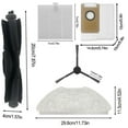 thumbnail image 2 of Main Brush Filters Mop Cloths Dust Bags For AIRROBO T20 T20+ Vacuum Cleaner, 2 of 6