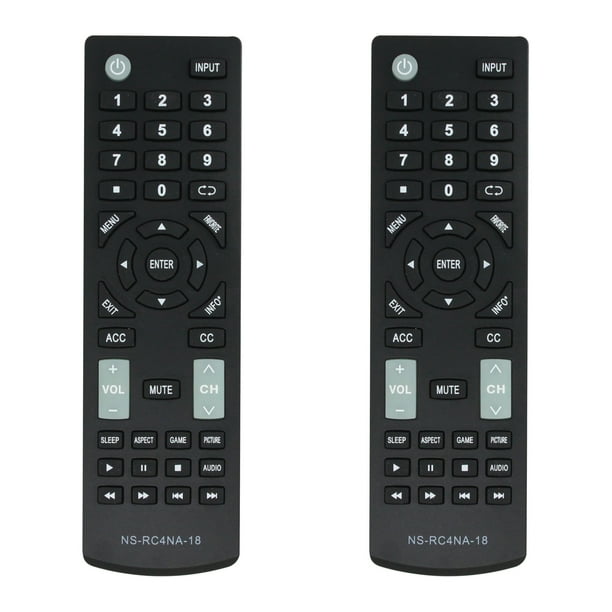 2Pack NSRC4NA18 Remote Control Replacement Compatible with