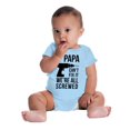 thumbnail image 4 of Papa Can't Fix It We're All Screwed Romper Boys or Girls Infant Baby Brisco Brands NB, 4 of 6