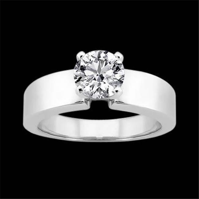 Harry Chad Enterprises 1300 2.5 CT Round Diamond Solitaire Anniversary