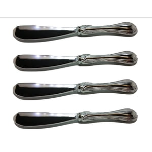 Heim Concept Silver-Plate Rim Pate knifes Set, 5.25"