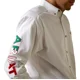thumbnail image 2 of Camisa Ariat Team Logo Twill Blanca México, 2 of 6