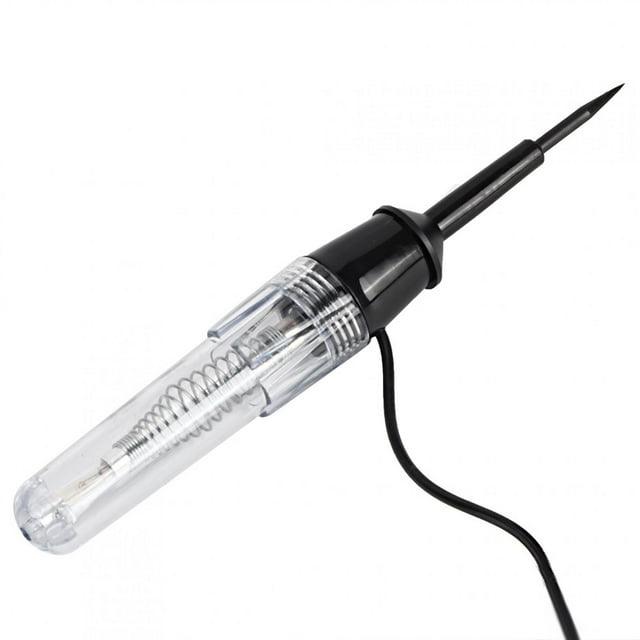 Fydun Voltage Continuity And Current Tester, 6-12 V Multifunction Long Probe Continuity Test Light Car Voltage Circuit Tester Detector Probe