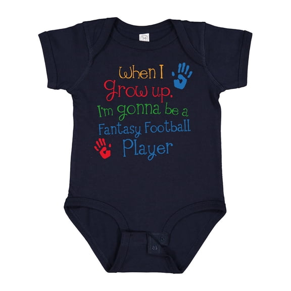 Inktastic Fantasy Football Player Future Boys or Girls Baby Bodysuit