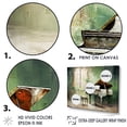 thumbnail image 3 of Designart "Impressionist Green Piano Instrument I" Music Wall Art Living Room, 3 of 7