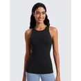 thumbnail image 2 of Camiseta CRZ YOGA Butterluxe Racerback con Relleno Negra M, 2 of 7