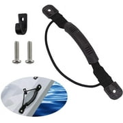 GOGHOST Kayak Carry Handles, Canoe Boat Side Mount Carry Handles with Screws for Ocean Kayak Emotion Kayaks Luggage Outdoor Sport Canoe Boat Kayak (Black 4 Pack)
