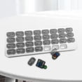 thumbnail image 6 of Large Compartment Boxes 31 Day Storage Organizer Container Case Gray, 6 of 8