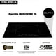 thumbnail image 2 of Parrilla de inducción magnética touch SUPRA INDUZIONE 76 para empotrar 4 quemadores 14 niveles de potencia, 2 of 9
