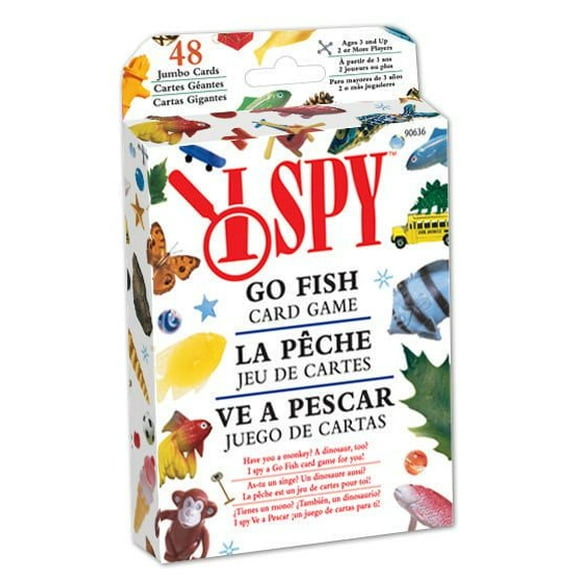 Scholastic I Spy Go Fish Card Game - Multilingual