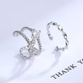 thumbnail image 3 of enjoywould 1Pc Ear Clip Non-Piercing Shiny Visual Effect All Match Ear Cuff Women Butterfly Jewelry Earring Fashion Accessory, 3 of 5