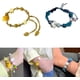 thumbnail image 4 of Pulsera de cuentas cruzadas de demonios, pulsera de cadena de estrella y Luna, pulseras tejidas, pulseras de perlas de cristal, joyería para hombres y mujeres, 4 of 4