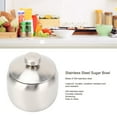 thumbnail image 4 of Salt Spices Container, Large Stainless Steel Sugar Bowl Spice Jar With Lid Storage For Salt Candy Coffee Dishwasher Safe, 4 of 7