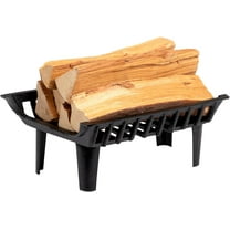 Fireplace Grate Cast Iron Fire Place Grates Heavy Duty Wood Stove Chimney Burning Rack Holder
