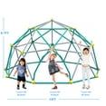 thumbnail image 6 of EUROCO 13FT Climbing Dome, Kids Jungle Gym Dome Climber, Outdoor Playground Climber Toddler Playset, 6 of 7
