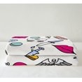 thumbnail image 3 of Nurse Gifts for Women,Nursing Throw Blanket Cartoon Sketch Cute Fleece Blanket,Nurse Accessories for Work Blanket 40"x50",Nursing School Essentials Room Decor Nursing Student Gifts, 3 of 6
