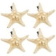 thumbnail image 2 of 4 Uds. De pinzas para el pelo naturales hechas a mano con forma de estrella de mar de cinco puntas, accesorios para el cabello para mujeres y niñas (tamaños y colores aleatorios), 2 of 5