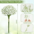 thumbnail image 3 of Babys Breath Artificial Flowers, 24 PCS White Baby Breath Flowers Artificial Bulk, Fake Babys Breath Gypsophila Real Touch Faux Babys Breath for Wedding Floral Arrangement Home Decor, 3 of 9