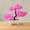 Pink, variant on JUSEO Artificial Potted Plant Bonsai Tree Decorative Indoor Tabletop Living Room Home Arrangement Orange