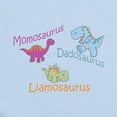 thumbnail image 2 of CafePress - Mom, Dad, & Liamosaurus Infant Bodysuit - Baby Light Bodysuit, Size Newborn - 24 Months, 2 of 4