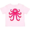 thumbnail image 3 of Inktastic Octopus Sea Creature Pink Girls Girls Toddler T-Shirt, 3 of 5