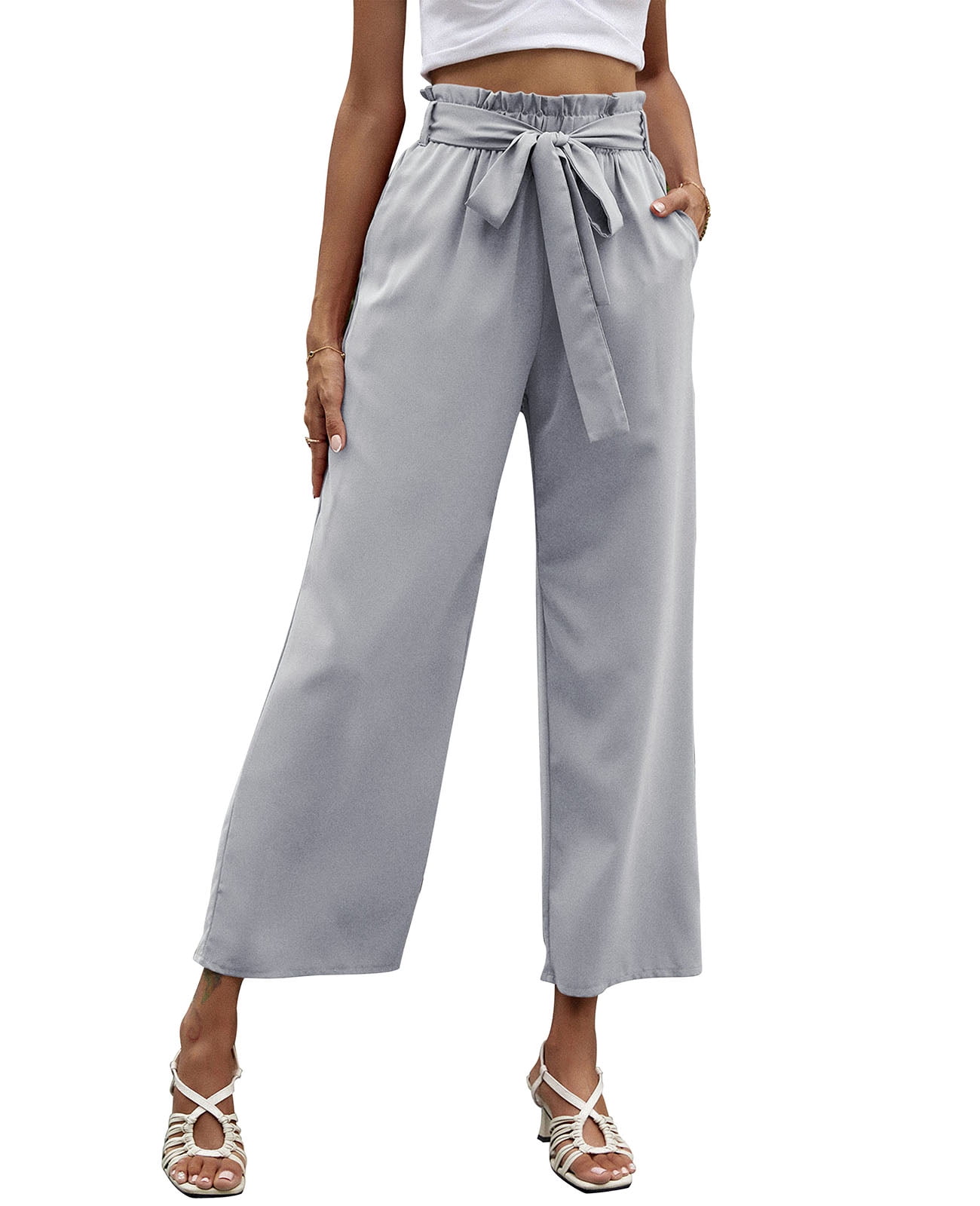 Amazon.com: Women's Straight Beige Trousers Spring and Summer Korean Style  Solid Color Wide-Leg Pants Black XS : Clothing, Shoes & Jewelry
