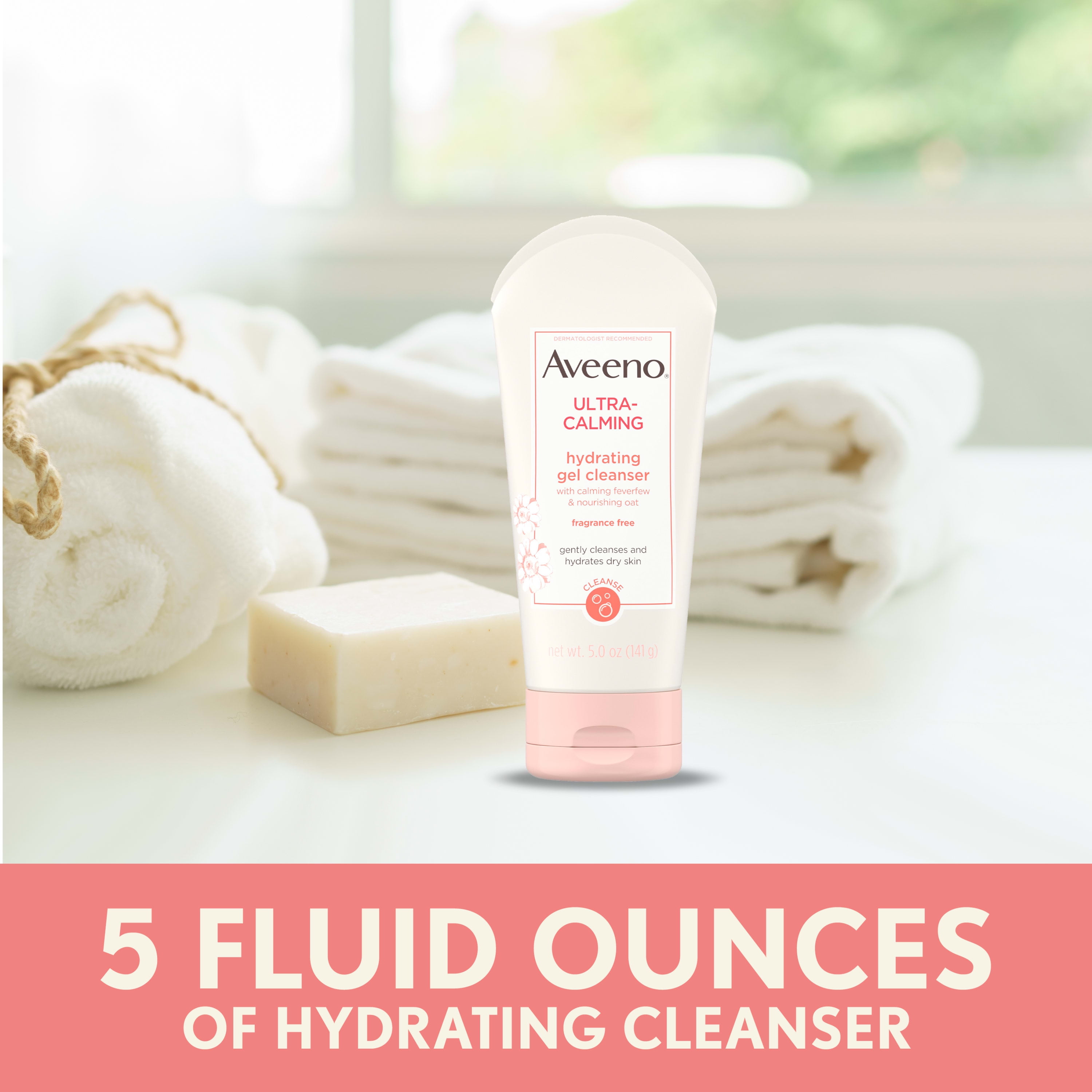 aveeno ultra hydrating gel cleanser