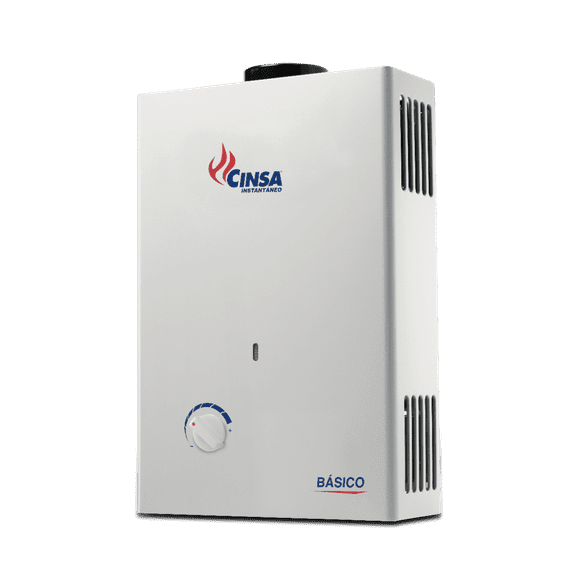 Calentador de Paso Instantáneo CINSA CIN-06E Gas LP