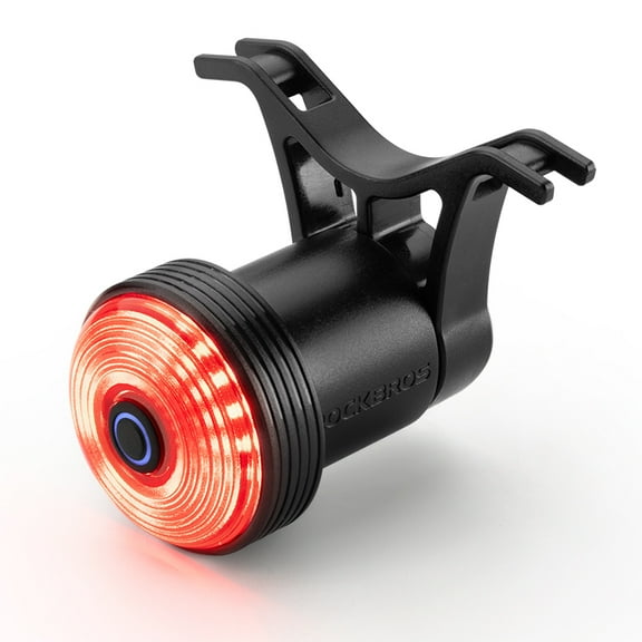 ROCKBROS Q0 Bicycle Rear Light, Mutifuntional Tail light,  brake light, Rechargeable waterproof light.