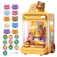 thumbnail image 1 of Máquina de garras AIQI Bear Kids con 10 peluches y 10 minijuguetes, 1 of 6