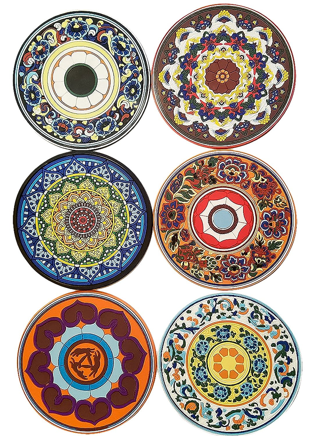 mosaic drink coasters