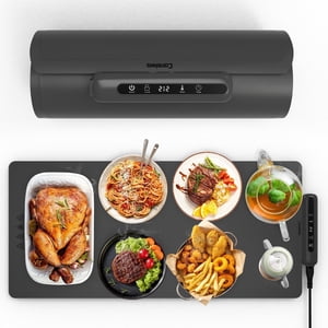 Consiwa Electric Warming Tray 34x16 Inch with 6 Settings